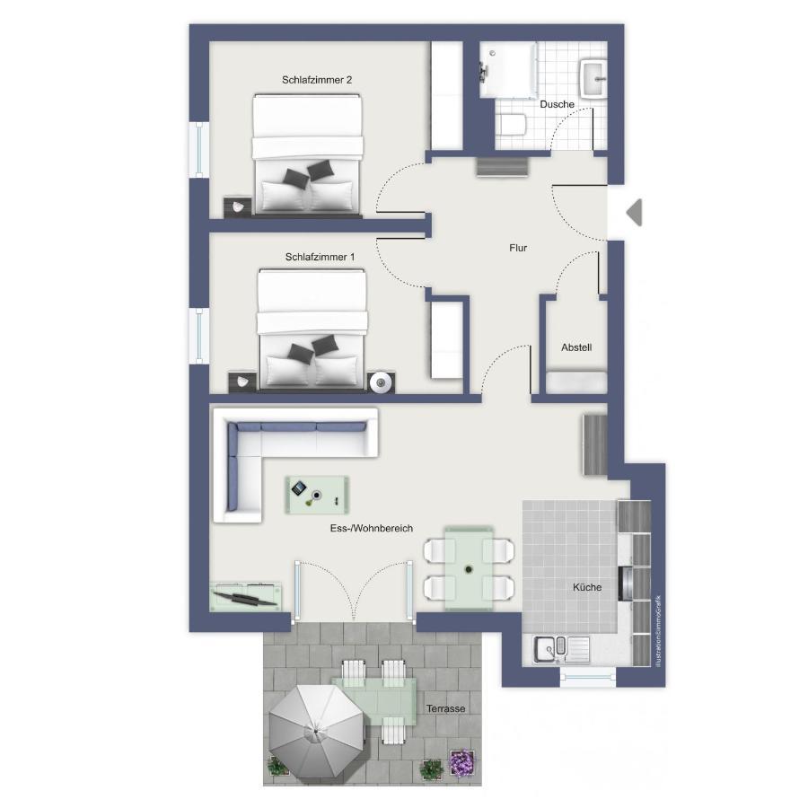 Residenz Von Flotow Wohnung 01 Χάιλιγκενταμ Εξωτερικό φωτογραφία